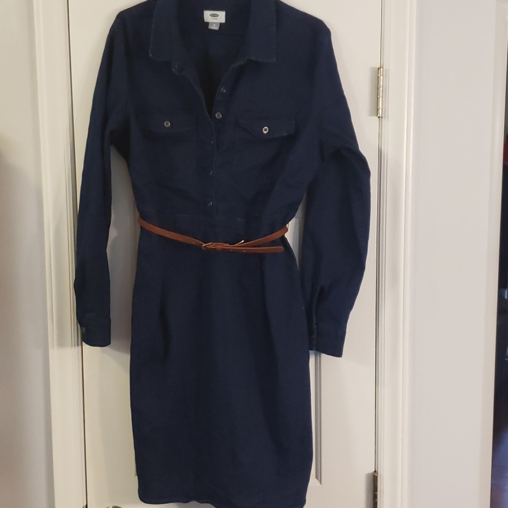 Denim dress